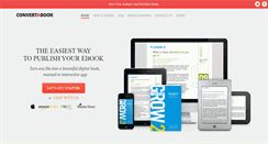 Desktop Screenshot of convertabook.com